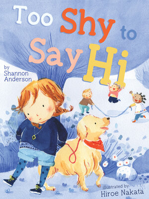 cover image of Too Shy to Say Hi